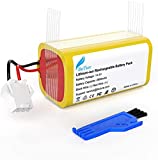 Batería de iones de litio de repuesto, BuTure 2800mAh Compatible con Conga Excellence, Ecovacs Deebot N79, N79S, DN622, IKOHS Netbot S14, S15, Eufy RoboVac 11, 11S, 12, 30, 35C con cepillo de limpieza